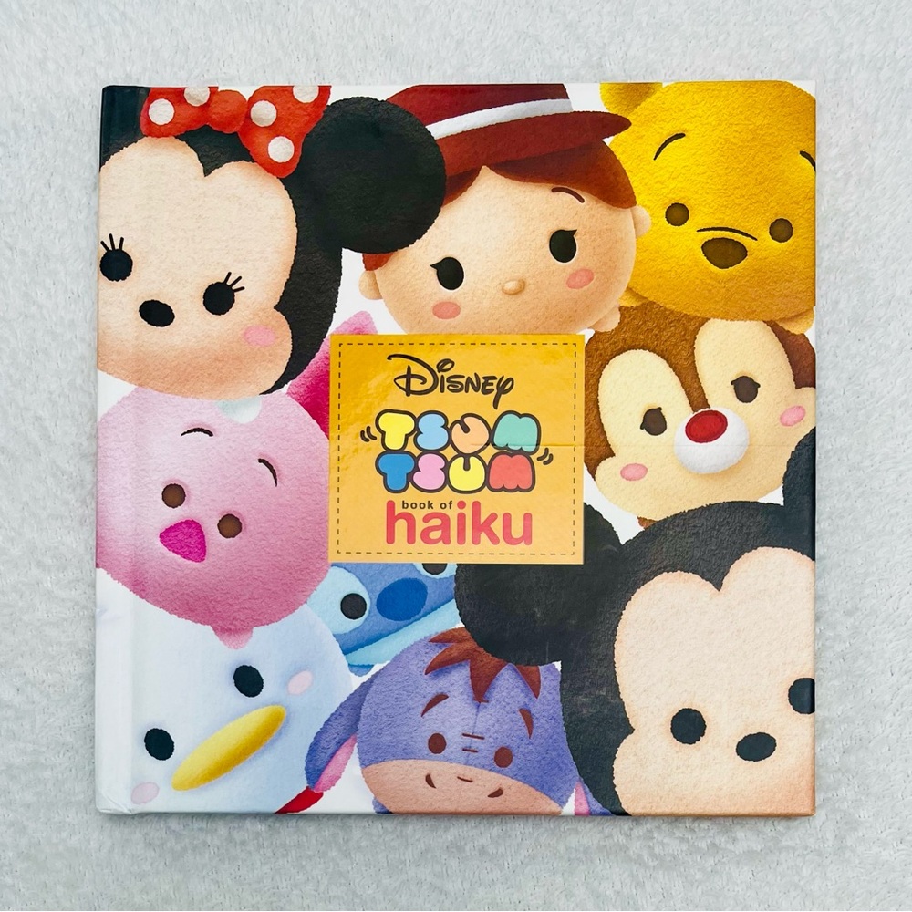 Disney Tsum Tsum Haiku Cute Kawaii Hardcover Book